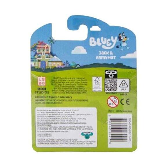 🔥Bluey & Friends Jack and Army Hat Story Starters Bluey Figures BNWT🔥 - Picture 4 of 4